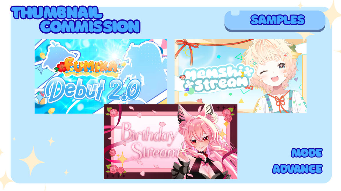 advance thumbnail sample