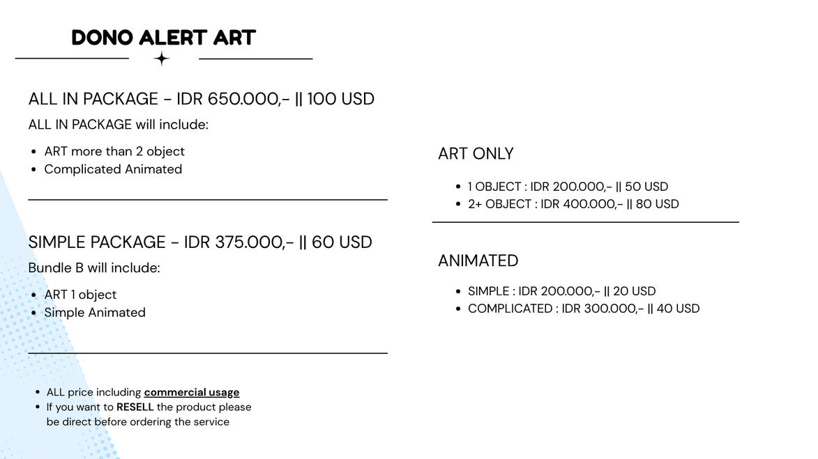 dono alert art